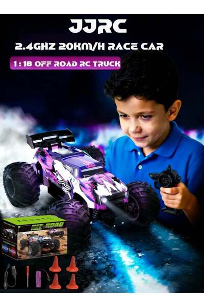 MJGN JJRC Pink Remote Control Car for Boys and Girls, 1:18 Fast rc Cars for G...