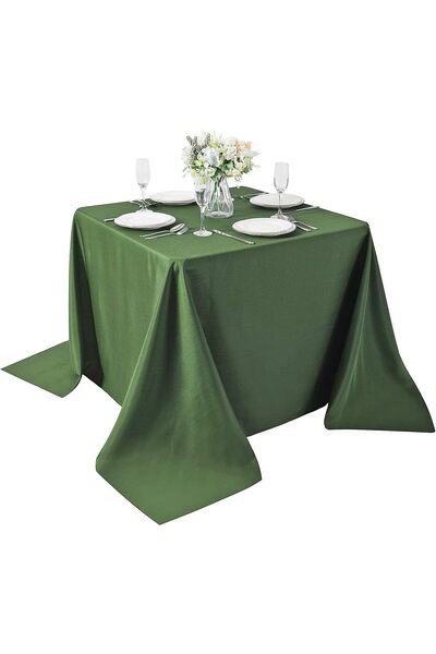 Generic Cupuamon Square Tablecloth 90x90 inch Washable Polyester Fabric Table...