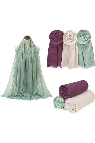 X SPRING Scarves for Women, 3pcs Set of Soft Lightweight Fashion Scarves, Ele...