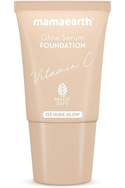 Mamaearth Glow Serum Foundation-02 Creme Glow 18 ml
