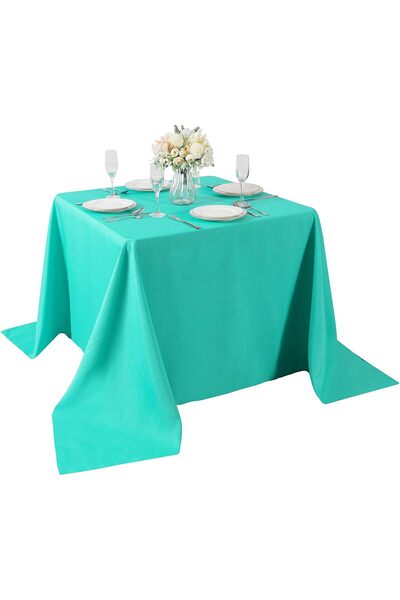 Generic Cupuamon Square Tablecloth 90x90 inch Washable Polyester Fabric Table...