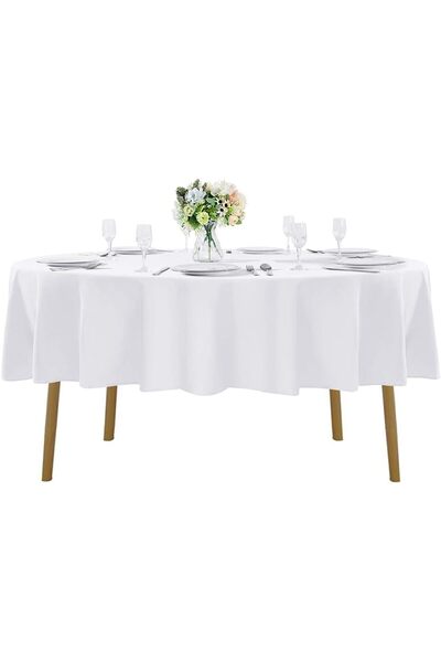 Generic Cupuamon Square Tablecloth 90x90 inch Washable Polyester Fabric Table...