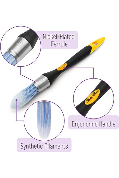 Generic Bates- Trim Paint Brush, 0.45 Inch
