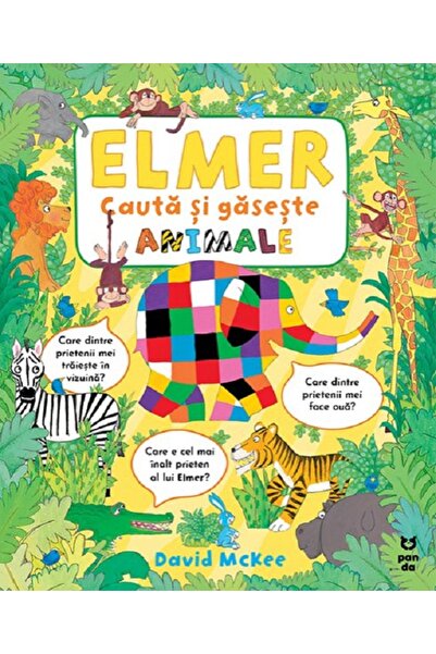 Pandora Elmer cauta si gaseste animale - David McKee