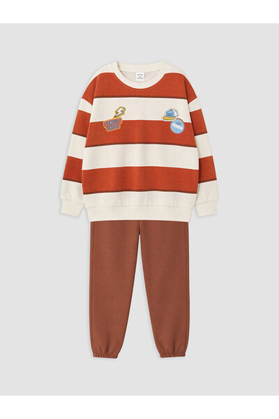 LC Waikiki Quality Pieces from Çelebi Store Striped Boys' Suit