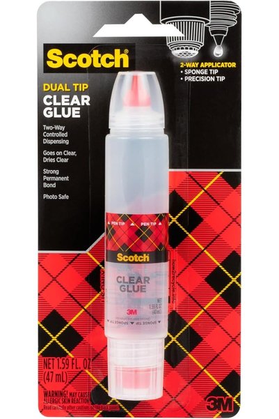 SCOTCHGUARD لاصق سكوتش على شكل عصا بقطرة مزدوجة 1.6 أونصة (50 جرام) |   آمن و...
