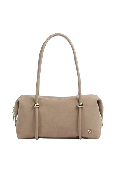 HUGO Γυναικεία Briony S Duffle Τσάντα Ώμου Μπεζ 50573266-912