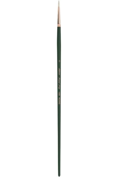Generic Silver Brush Limited Grand Prix Round Oil Paintbrush, Size 0, Long Ha...
