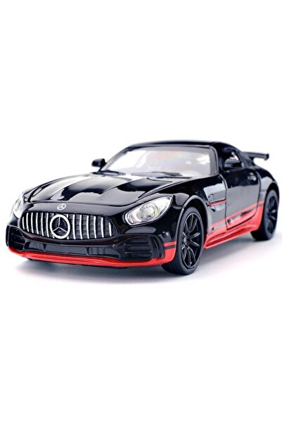 DEEFUP 1:32 AMG GTR Car Model Toy, Diecast Zinc Alloy Pull Back Toy Car, Soun...