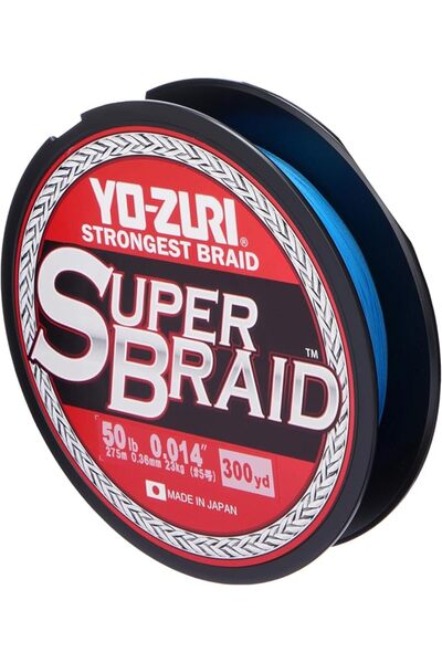 YO-ZURİ خيط صيد سوبر بريد أزرق 300 ياردة