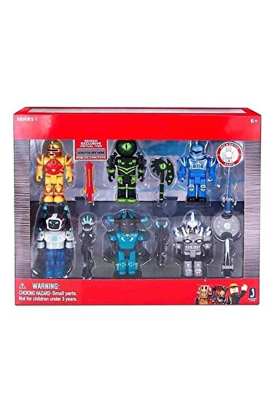 FRTOTO 6-Piece Champions Set，Children's Toy Doll Set, Figurine Models, Buildi...