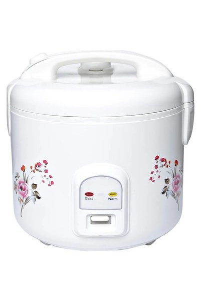 Tradeo 1.8L Electric Rice Cooker with Steamer, 900-1070W, Keep Warm Function,...