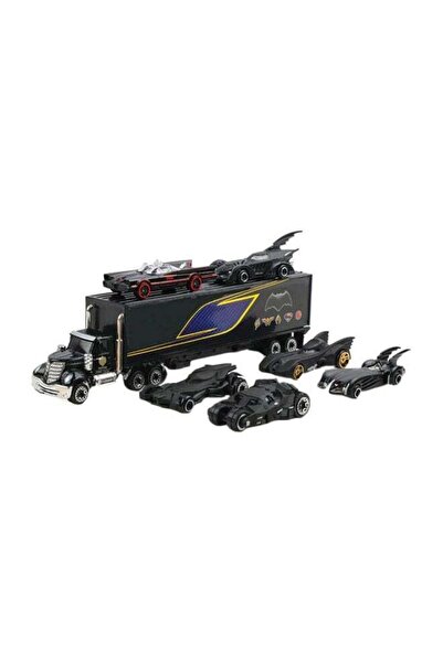 DEEFUP 7-Piece Batman Batmobile Diecast Vehicle Set AMT888