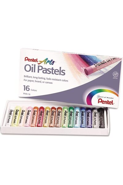 Generic بنتل آرتس ألوان الباستيل الزيتية، مجموعة من 16 لونًا (PHN-16)