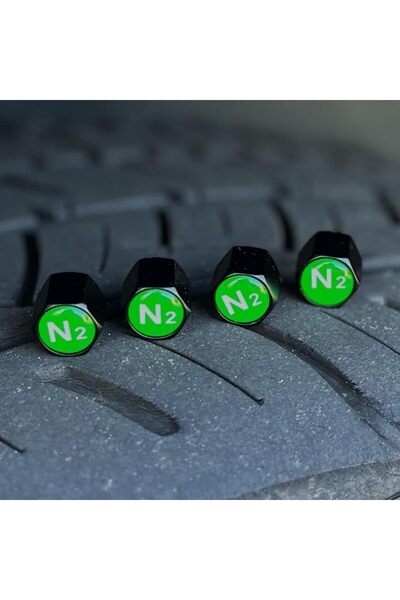 GENERAL TACTILIAN N2 Nitrogen Tire Valve Caps | Leakproof Aluminum Tire Valve...