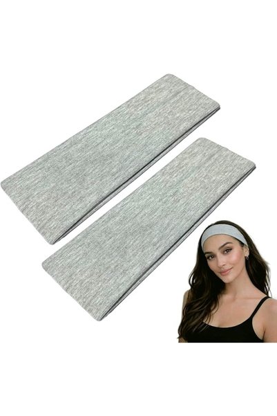 Westend Kitap Okuma Lambası WESTEND CHOICE 7cm Wide Headbands 2 Pack Plain St...