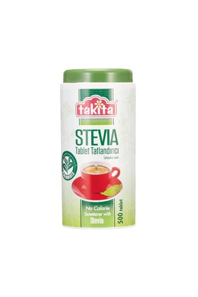 Takita Stevia Tablet Tatlandırıcı 500 Ad 30 G - 8 Adet