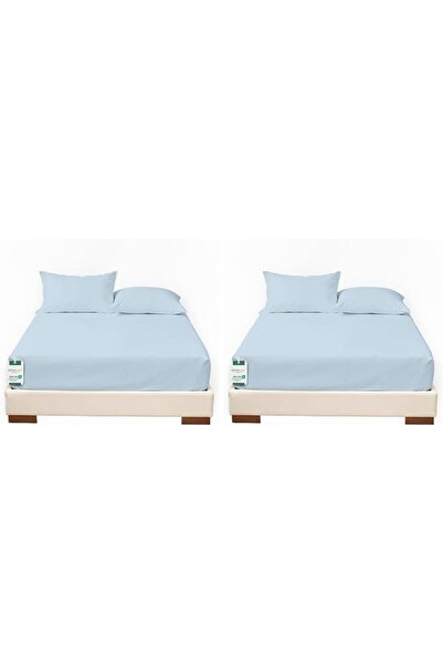 COTTON HOME CH-845 Super Soft Fitted Sheet And Pillow Case Set 3-Pieces, Supe...