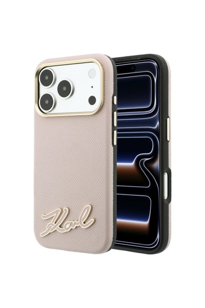 Karl Lagerfeld Husa Telefon Karl Lagerfeld, iPhone 17 Pro / iPhone 18 Pro, Roz