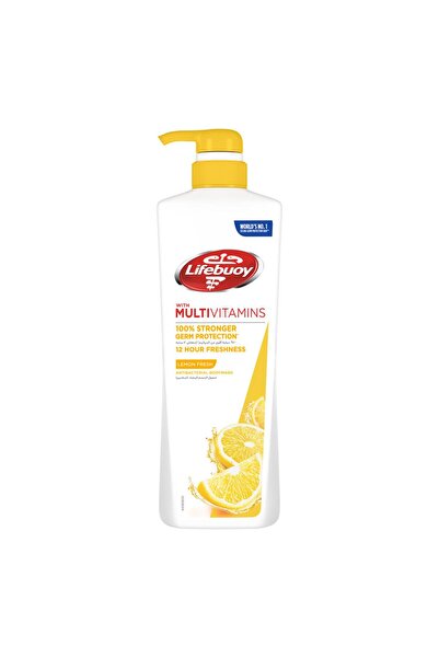 Lifebuoy Anti-Bacterial Body Wash Lemon Fresh 700 ml