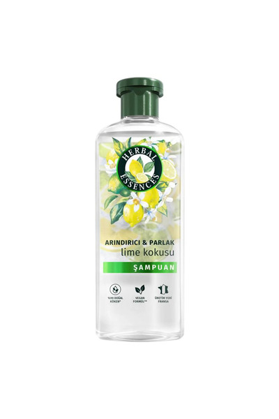 Herbal Essences Şampuan Core Detox Lime 350 ml
