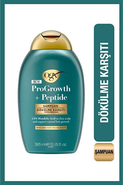 OGX ProGrowth + Peptide Dökülme Karşıtı Şampuan 385 ml