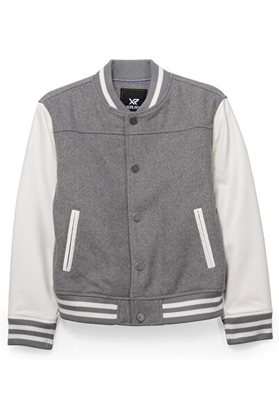 Aktif X-Ray X RAY Boys Faux Leather Jacket, Kids Outerwear Coat, Motorcycle P...