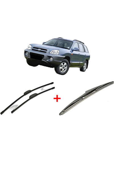 Bosch Set de 3 ștergătoare HYUNDAI SANTA FÉ II SUV Van (CM) 2005-2013, parbri...