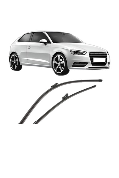 VALEO Set of car wipers AUDI A3 (8V1, 8VK) 2012-2020, for windshield, Silenci...