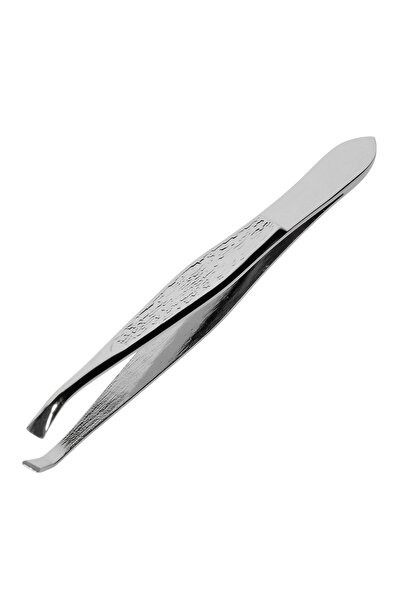 DD SHOP Penseta Sprancene Argintie din Otel Inoxidabil 9.5cm - Pensete Basic,...