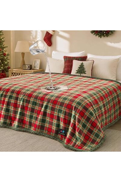 luciphia Waterproof Pet Blanket, Liquid Pee Proof Dog Blanket for Sofa Bed Co...