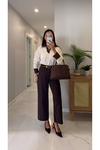 BİRCANÇİL Wonez Bitter Brown Barrel Jean