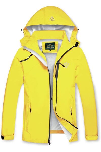 GENERAL GIISAM Mens Windproof Jacket Waterproof Lightweight Mountain Sport Ja...