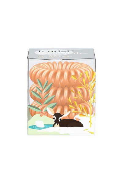 INVISIBOBBLE Το Αόρατο Λαστιχάκι Μαλλιών - Μεταξένια Εποχή (3 τεμάχια)