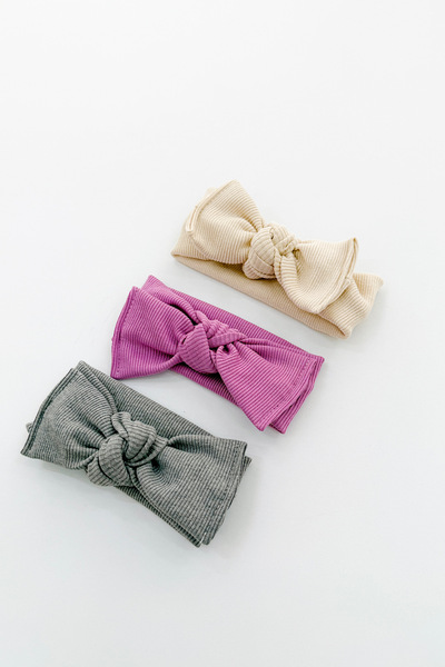 COOLMINIES Kız Bebek Çocuk 3’lü Ribana Bandana Seti