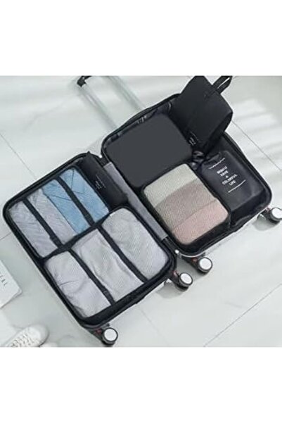 Generic 7 Sets Travel Packing Organizers Suitcase Organizers Travel Luggage O...