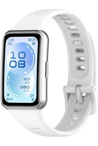 O Ozone Soft Silicone Sport Watch Strap Compatible with HUAWEI Band 11/Band 1...