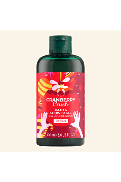 THE BODY SHOP كرانبري كراش للحمام والاستحمام 250 مل