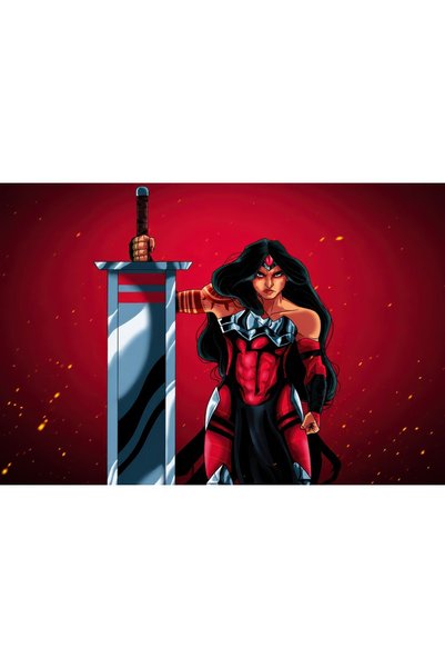 OEM Poster Sharp Glowing Absolute Wonder Woman, 61x90 cm, poster5443