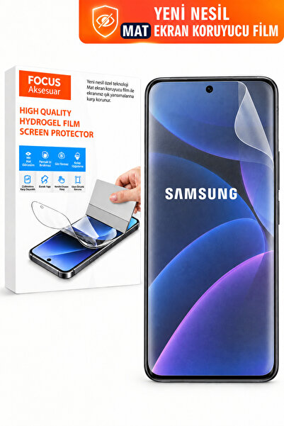Samsung A37 5G Mat Kırılmaz Cam Özel Kesim Hydrogel Film