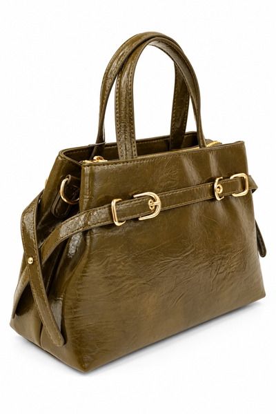 KRISTE BELL Kristebell Imported Soft Saya Green Women's Shoulder Bag Kb0006