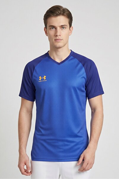Under Armour Men Fitted Short Sleeve Training T-Shirt, Royal Blue