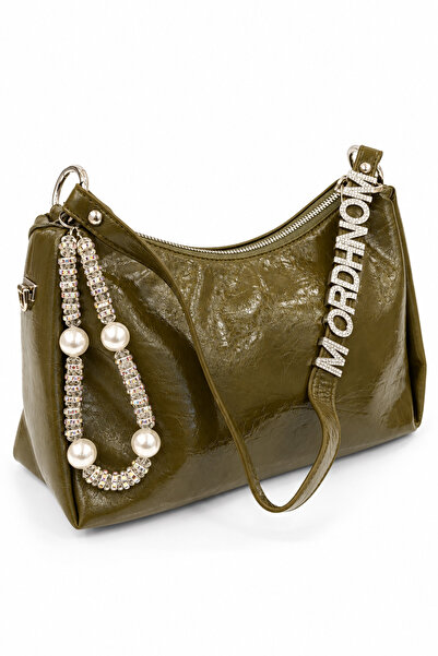 KRISTE BELL Kristebell Imported Soft Saya Green Women's Shoulder Bag Kb0007