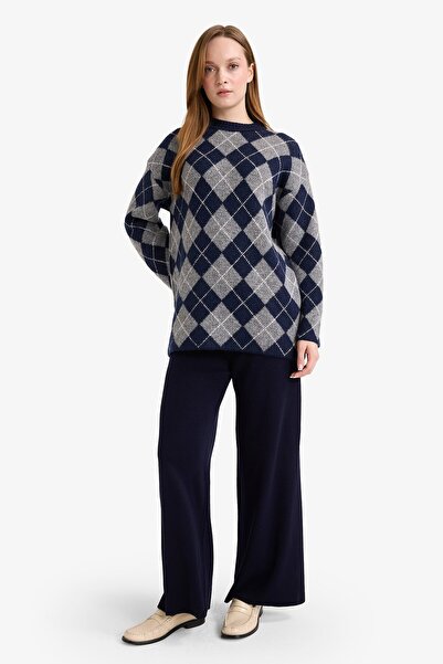 DeFacto Elastic Waist Pocket Basic Knitwear Trousers D7511Ax25Wn