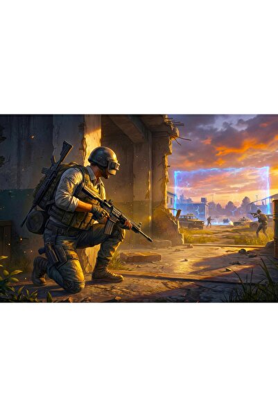 OEM Poster PUBG Battlegrounds Cercul Final, 61x90 cm, poster5461