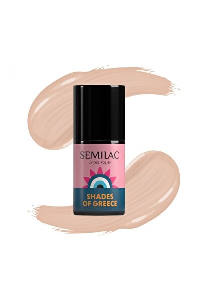 Semilac UV Τζελ Βερνίκι Νυχιών Αποχρώσεις της Ελλάδας - A710 Μαρμάρινο Νουντ ...