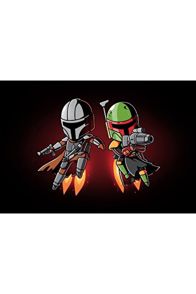 OEM Poster Sw Jet Pack Bounty Hunters, 61x90 cm, poster5575