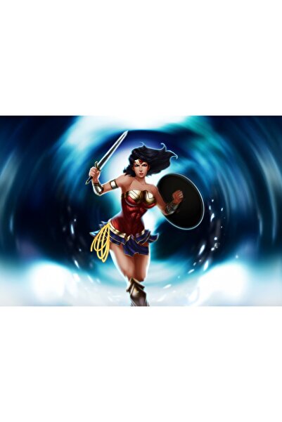 OEM Αφίσα Wonder Woman Η πιο τρομακτική μαχητική δύναμη, 61x90 εκ., poster6375