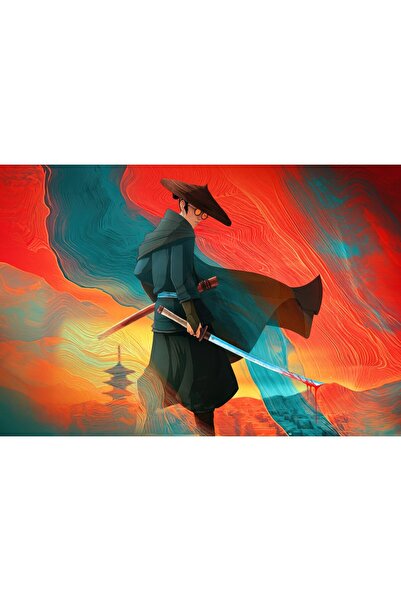 OEM Постер Netflix Blue Eye Samurai, 61x90 см, poster6643