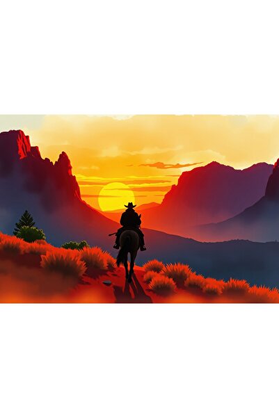 OEM Αφίσα Σάνσετ Red Dead Redemption 2 Παιχνίδι 2025, 61x90 εκ., poster5625